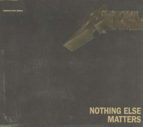 Metallica Nothing Else Matters UK CD single (CD5 / 5